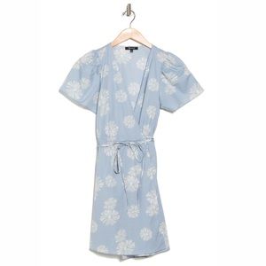 Madewell Floral Wrap Dress